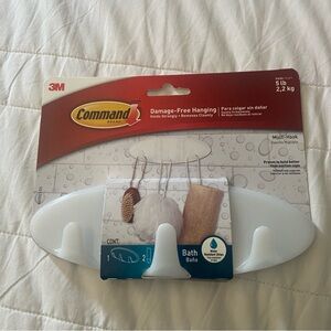 Damage-Free Multi Hook Commad bath Hanging 5lb NEW